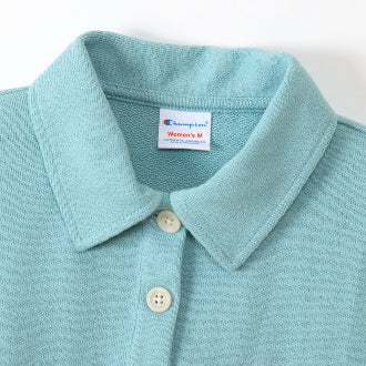 Champion Womens Japan Left C Logo Womens Polo Shirt – Mint Blue - ANTHEM