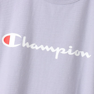 Champion Japan Script Logo Short Sleeve Tee – Wisteria Blue - ANTHEM
