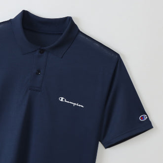 Champion Japan Left Script Polo Shirt – Dark Navy - ANTHEM