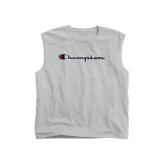 Champion US Classic Graphic Muscle Tee – Oxford Gray - ANTHEM