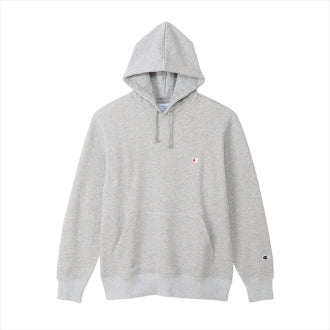 Champion Japan C Logo Hooded Sweatshirt – Oxford Gray - ANTHEM