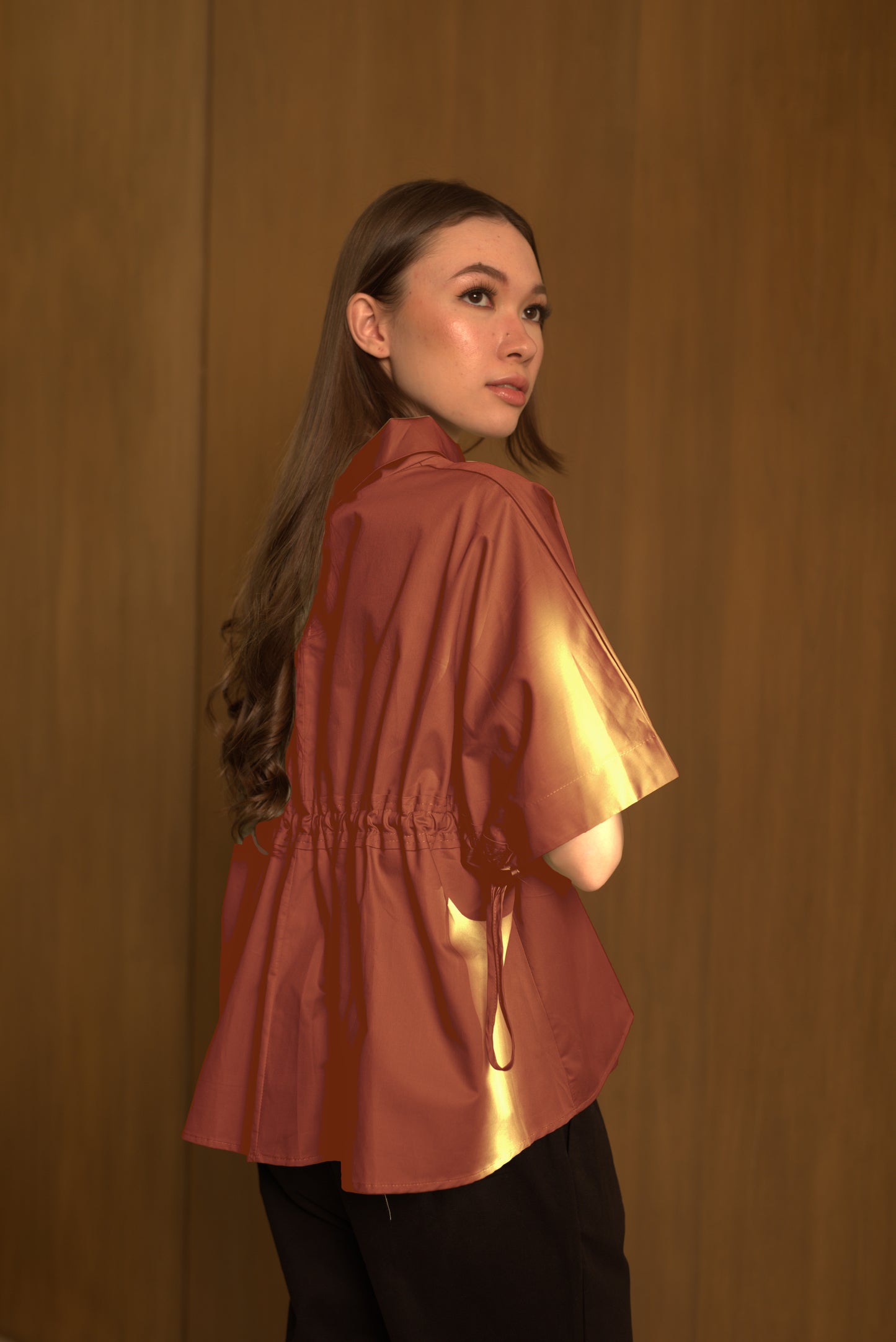 Between Days Beatrice Top in Brown