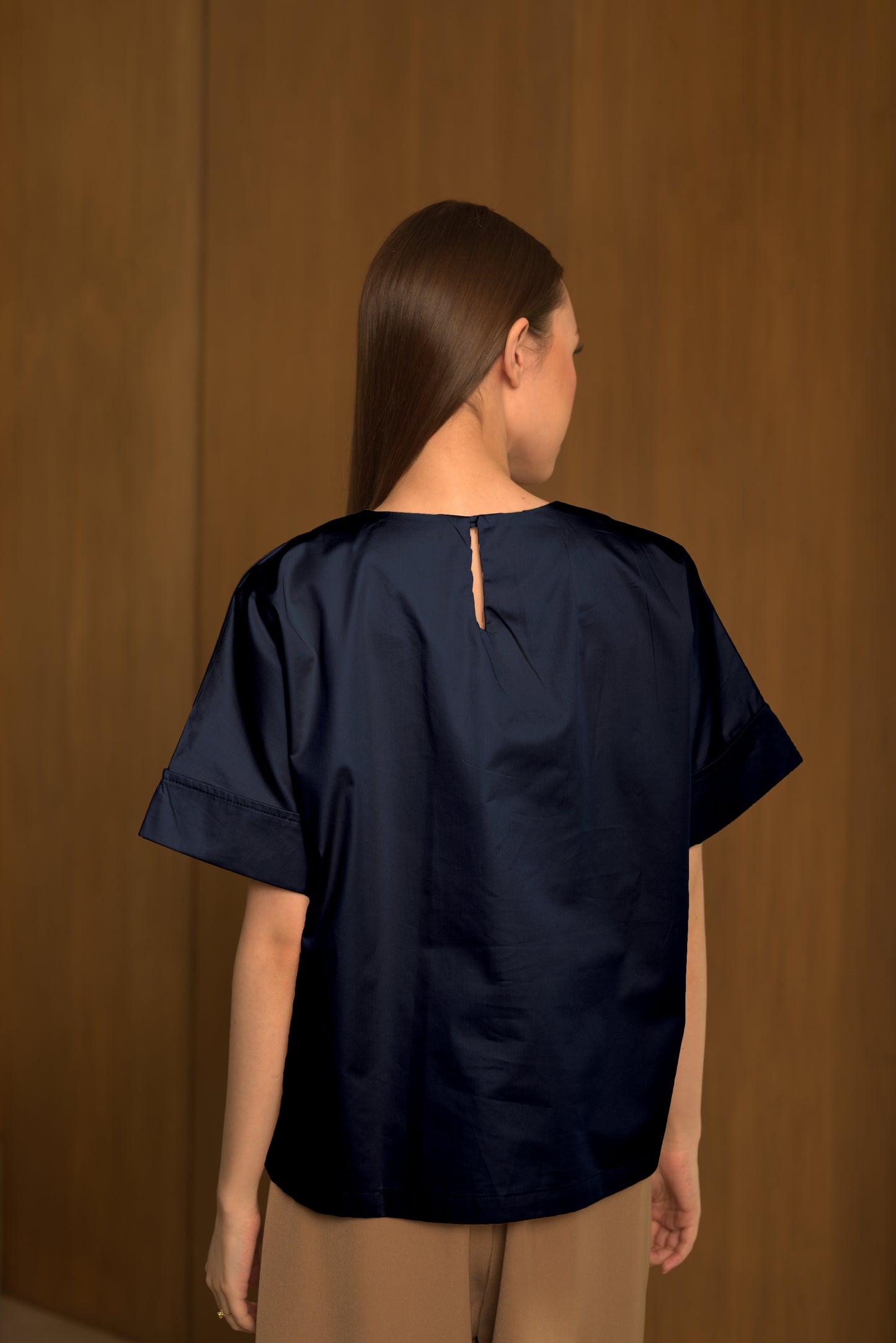 Between Days Elena Top in Navy