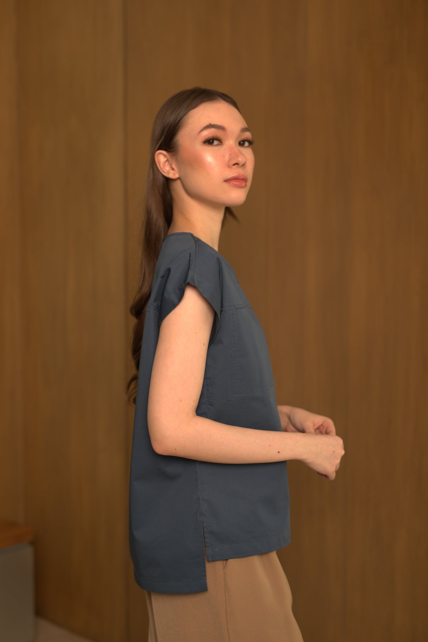 Between Days Sadie Top in Blue