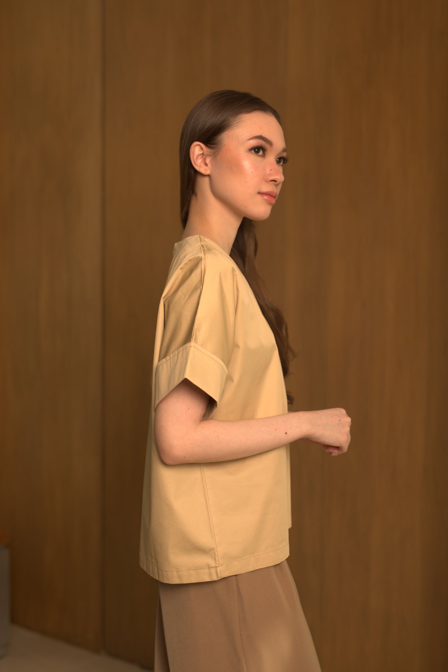 Between Days Elena Top in Beige