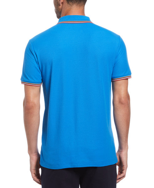 Original Penguin Organic Cotton Jethro Haynes Pique Short Sleeve Polo Shirt - ANTHEM