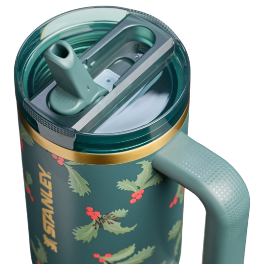 STANLEY QUENCHER PROTOUR TUMBLER HOLIDAY BOTANICALS 30OZ