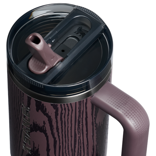 STANLEY QUENCHER PROTOUR TUMBLER REDWOOD WOODGRAIN 30OZ