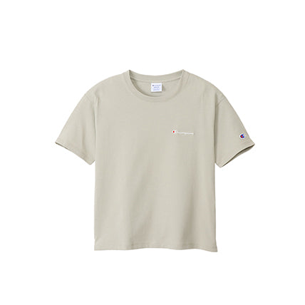 Champion Japan Round Neck Womens Short Sleeve Tee Sand Beige