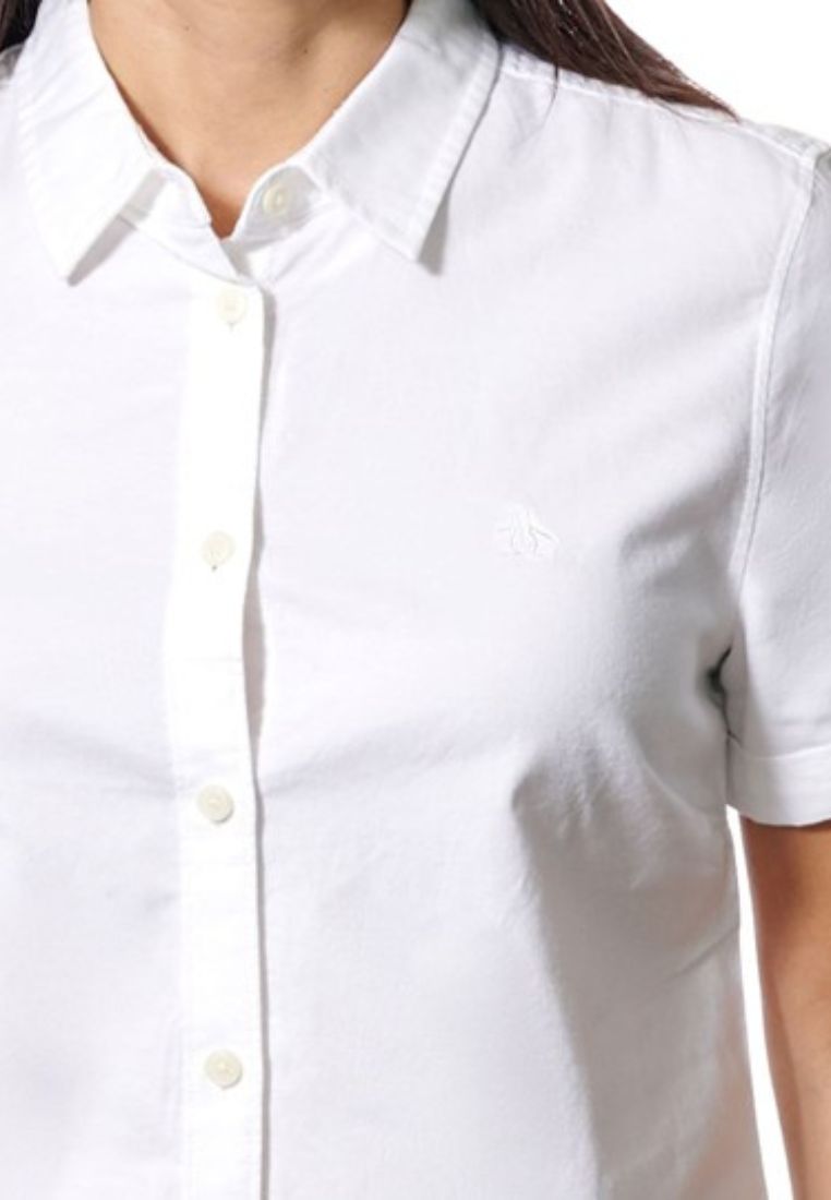 Original Penguin Women's Short Sleeve Core Oxford Shirt - ANTHEM