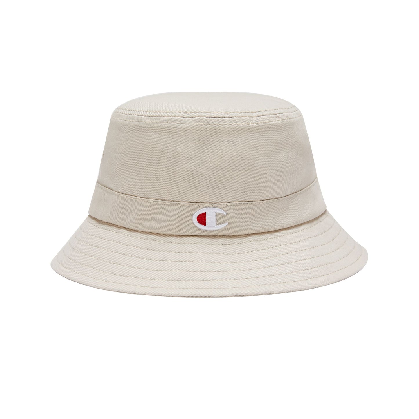 Champion Heritage logo Bucket Hat Ivory White - ANTHEM
