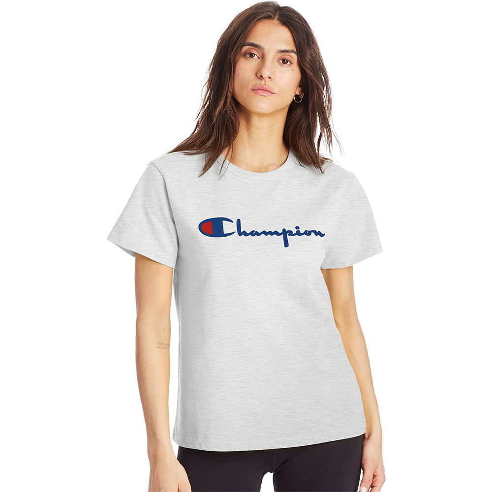 Champion USA Womens Heritage Tee GFS Silver Grey – ANTHEM