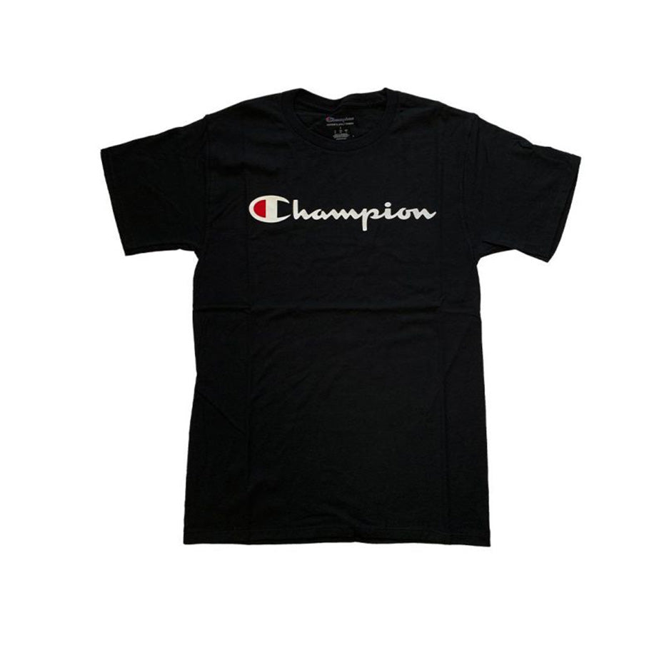 Champion USA Mens Classic Graphic Tee Black - ANTHEM