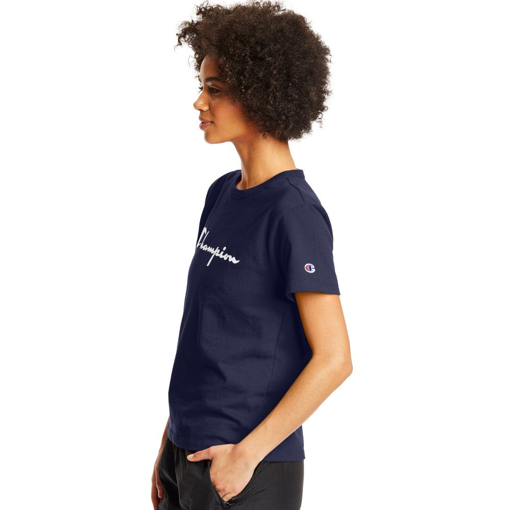 Champion USA Womens Heritage Tee (Navy)
