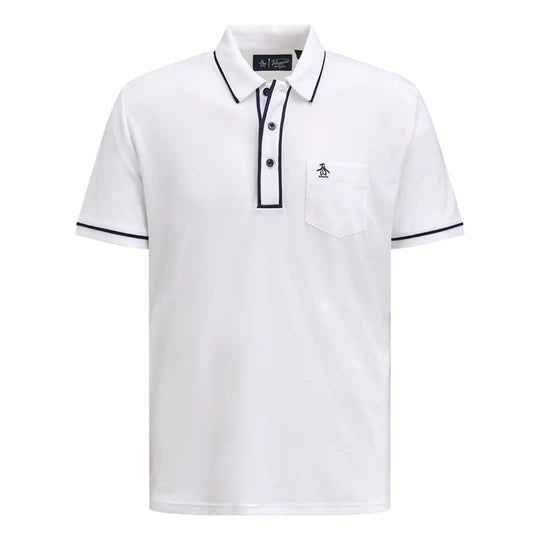 Original Penguin US Golf the Earl Polo Shirt – Bright White