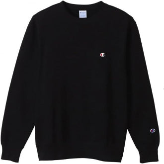 Champion Japan C Logo Crew Neck Sweatshirt – Black