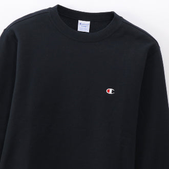 Champion Japan C Logo Crew Neck Sweatshirt – Black