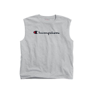Champion US Classic Graphic Muscle T-Shirt – Oxford Gray