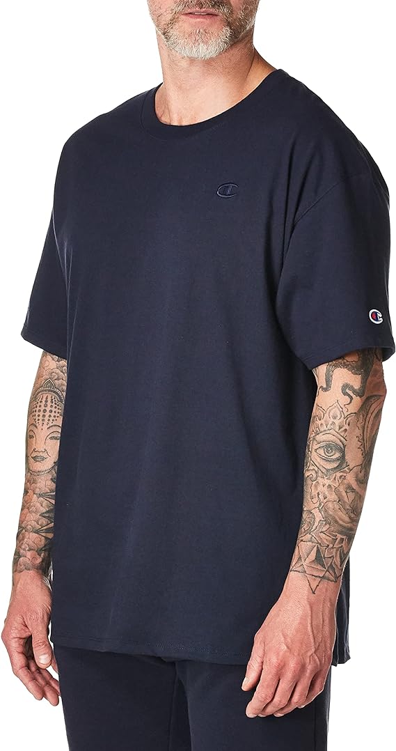 Champion US Classic Jersey T-Shirt – Navy