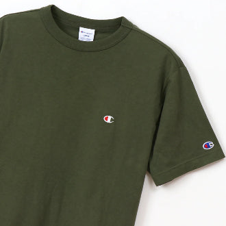 Champion Japan C Logo Short Sleeve Tee – Dark Green – ANTHEM