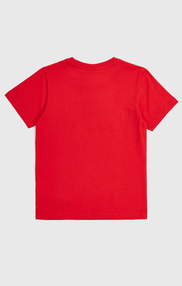 Champion Europe Graphic Crewneck T-Shirts – Red