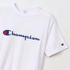 Champion Japan Script Logo Short Sleeve T-Shirt  – White