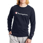 Champion US Classic Graphic Long Sleeve Tee - Navy - ANTHEM