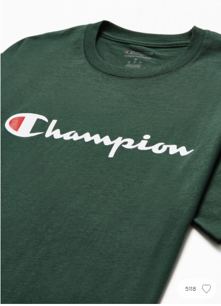 Champion US Classic Graphic Tee – Dark Green - ANTHEM