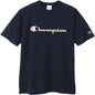 Champion Japan Script Logo Short Sleeve Tee – Navy - ANTHEM