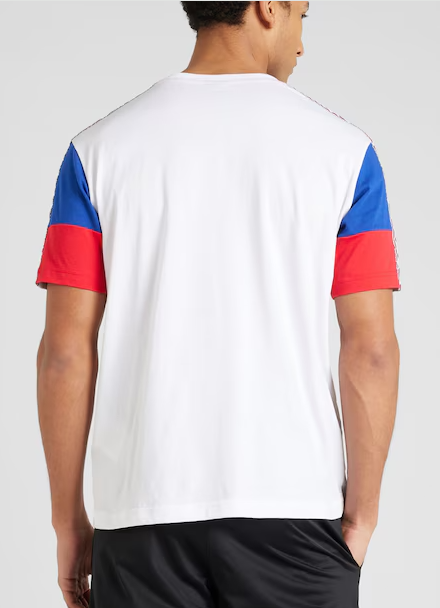 Champion Europe AOP Shoulder C Logo T-Shirts – White