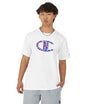 Champion US Men’s Collage Logo Classic Graphic Tee – White - ANTHEM