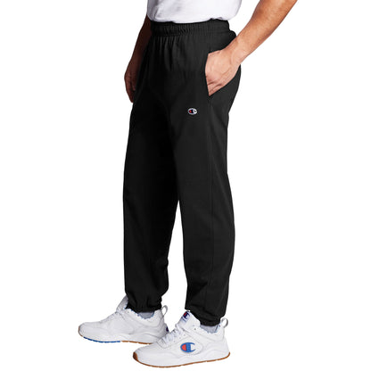 Champion US Closed Bottom Everyday Cotton Pants – Black