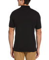 Original Penguin Organic Cotton Interlock Short Sleeve Daddy Polo Shirt – True Black