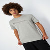Champion Europe Men’s Crewneck T-Shirt with Embroidered  – Grey