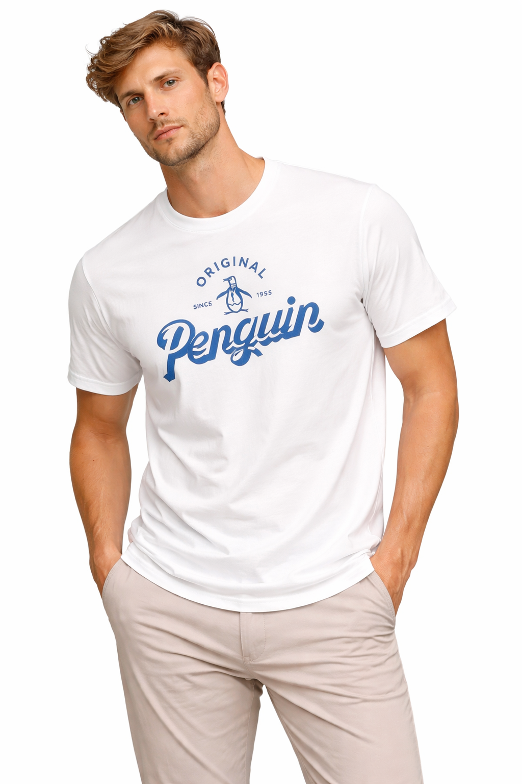Original Penguin Jersey Graphic Logo - ANTHEM