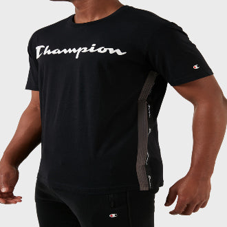 Champion Europe Men Crewneck T-Shirt – Black