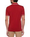 Original Penguin Drop Needle Short Sleeve Polo Shirt With Tipping – Red Dahlia