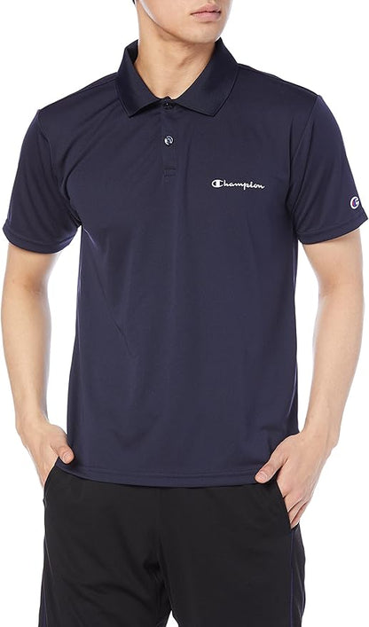Champion Japan Left Script Polo Shirt – Dark Navy - ANTHEM