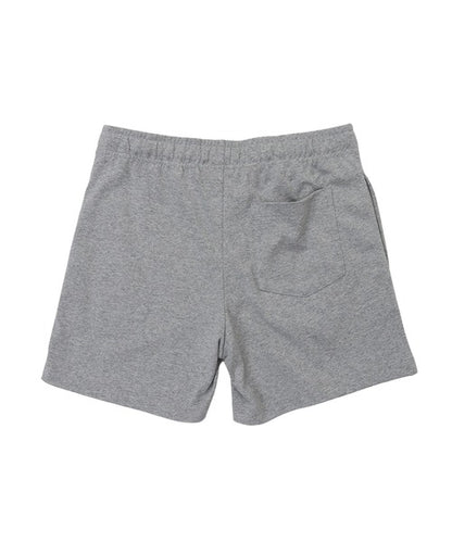 Champion Japan Script Logo Womens Shorts Oxford Gray