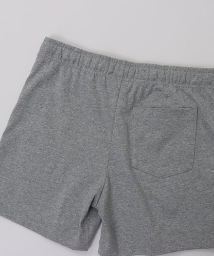 Champion Japan Script Logo Womens Shorts Oxford Gray