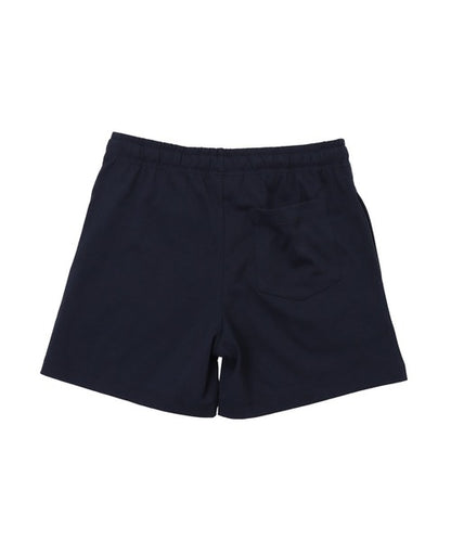 Champion Japan Script Logo Womens Shorts Navy