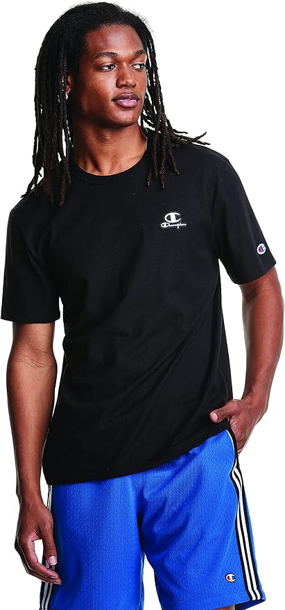 Champion US Lightweight Short Sleeves Tee – Black - ANTHEM