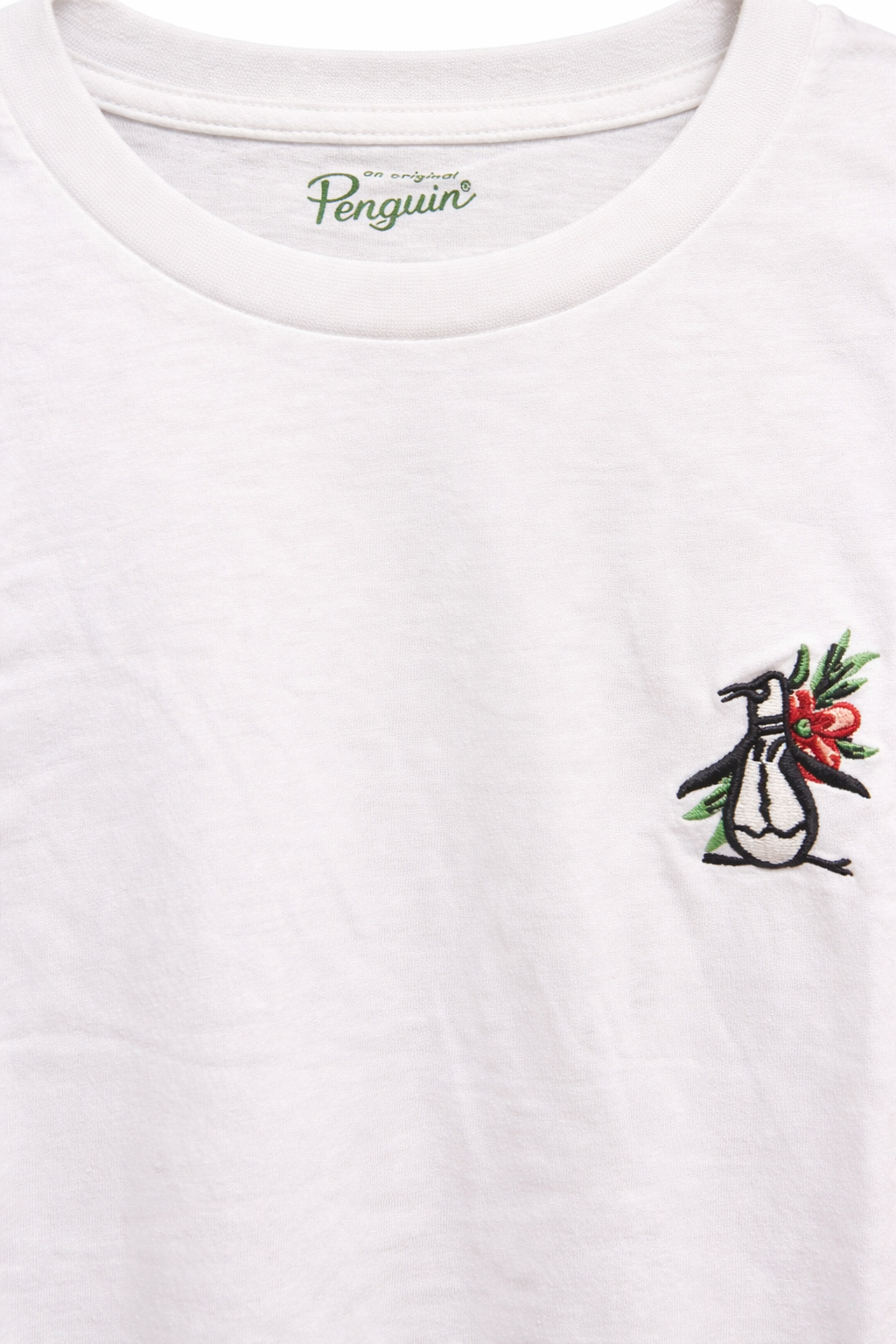Original Penguin Knit Organic Cotton Jersey T-SHIRT - ANTHEM