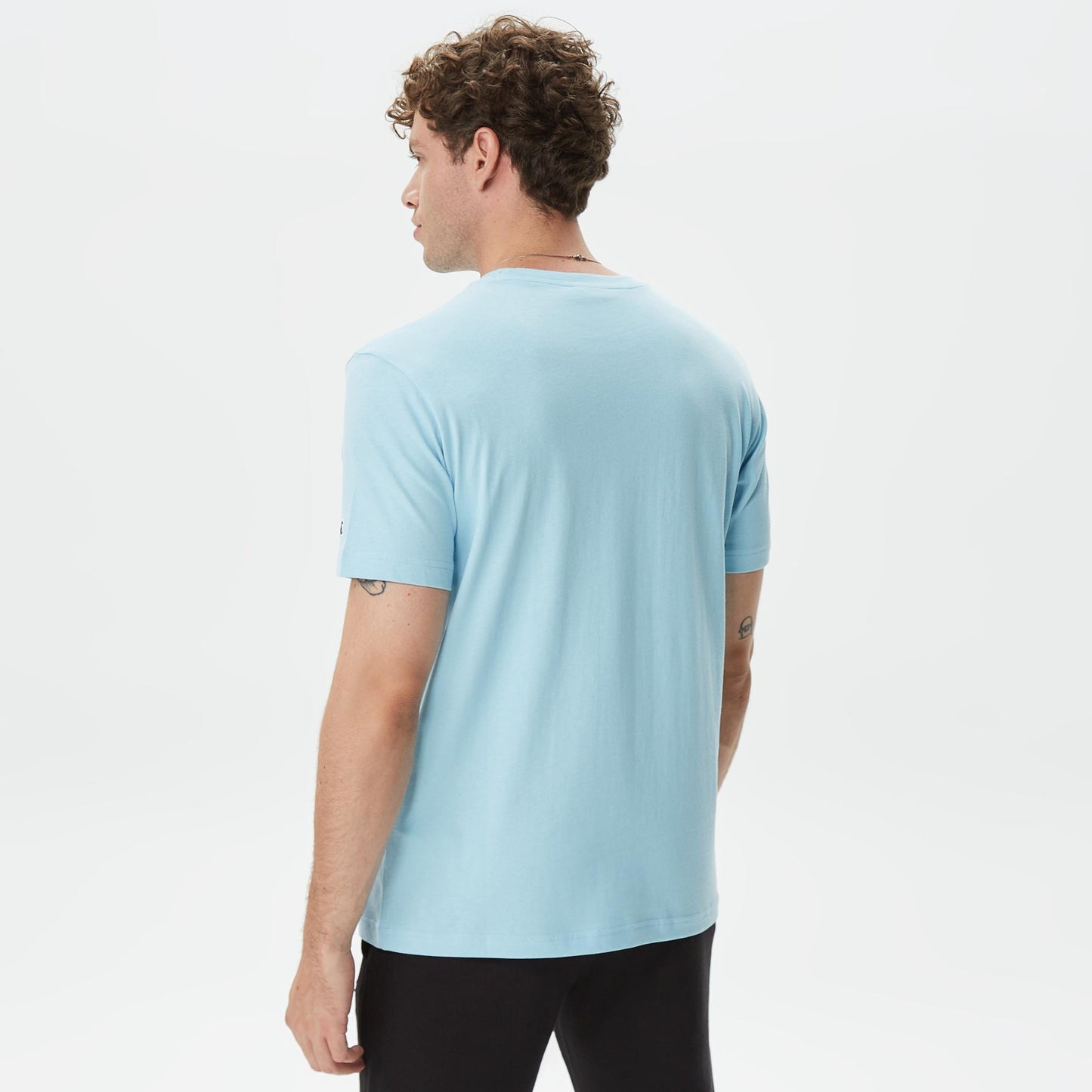 Champion Europe Men’s Crewneck Tee with Embroidered – Honeydew - ANTHEM