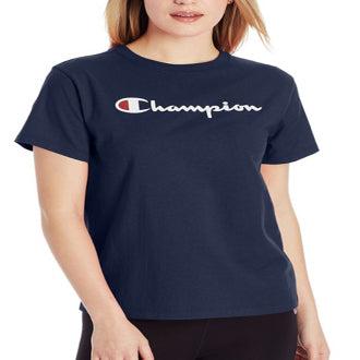 Champion USA Womens Classic T-Shirt - Athletic Navy