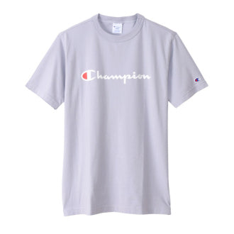 Champion Japan Script Logo Short Sleeve Tee – Wisteria Blue - ANTHEM
