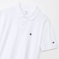 Champion Japan C Logo Polo Shirt - White