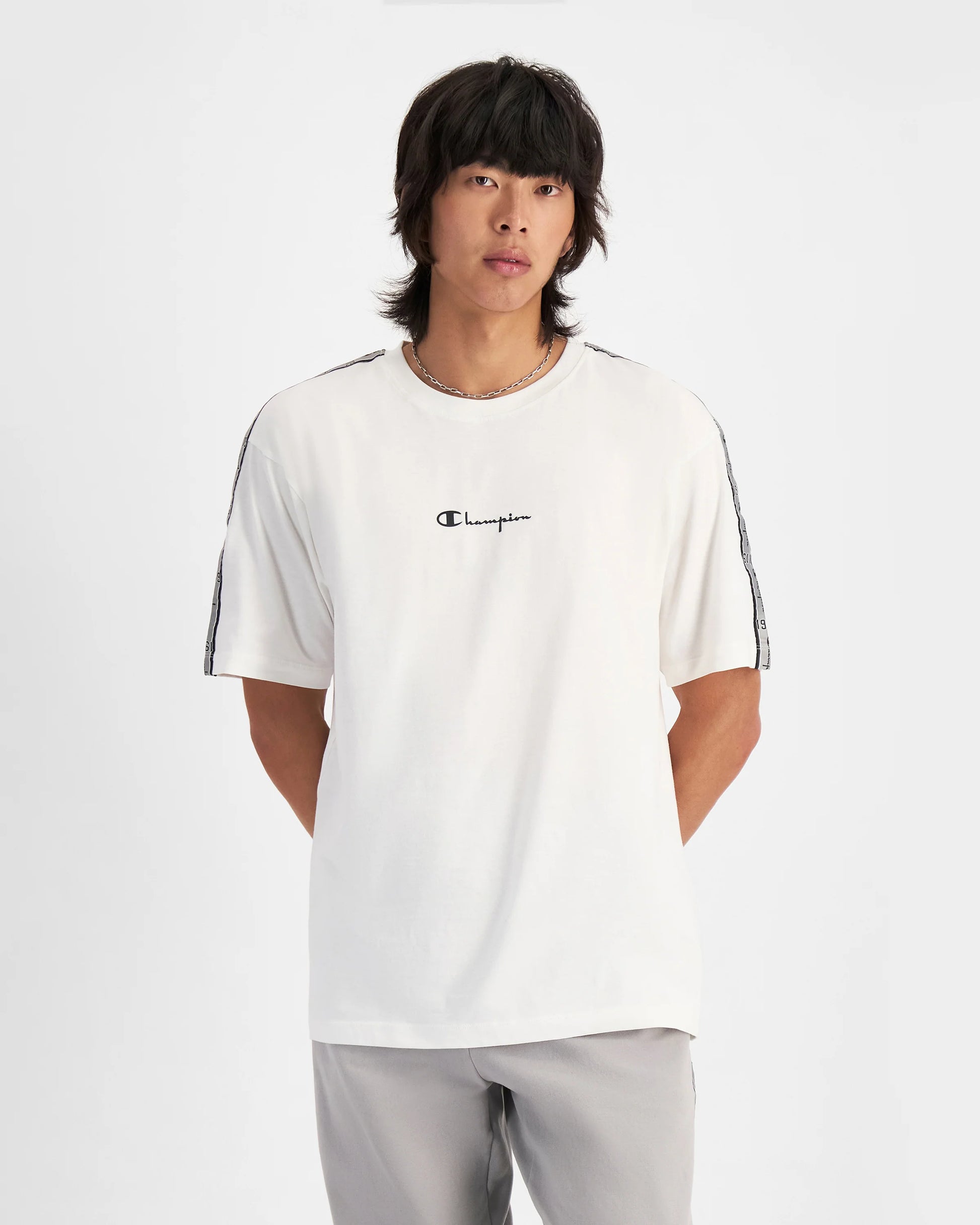 Champion Europe Men Crewneck Tee – White - ANTHEM