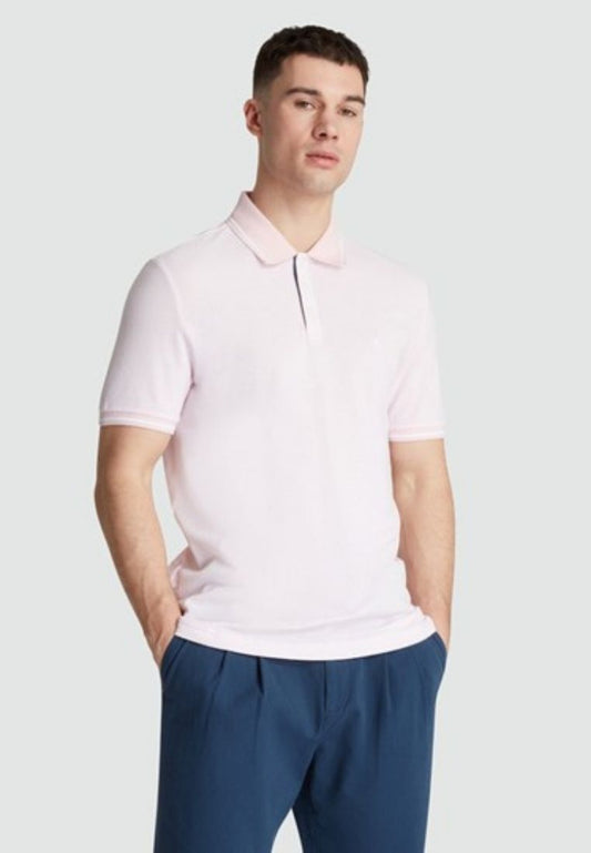 Original Penguin Cotton Interlock Tipped Polo - ANTHEM