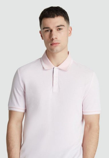 Original Penguin Cotton Interlock Tipped Polo - ANTHEM